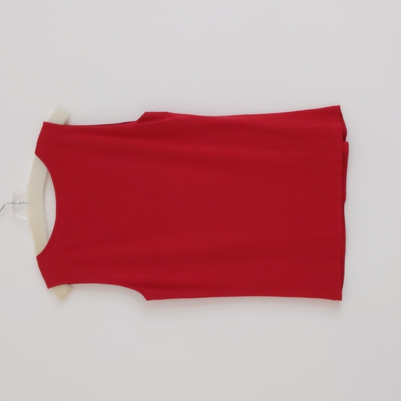 Eleven Tracy Red Cotton Top - Picture 2 of 2